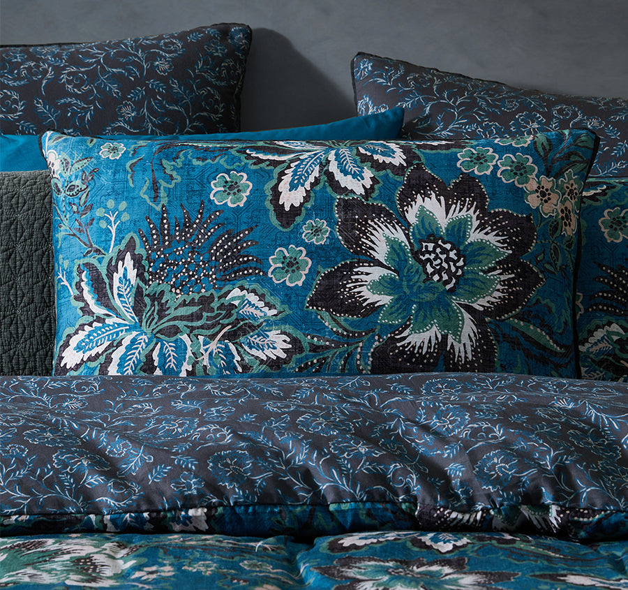 Cosette Quilt Cover Set Range Denim