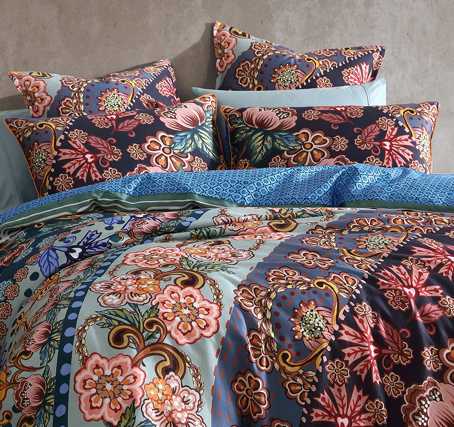 Decorah Quilt Cover Set Range Multi
