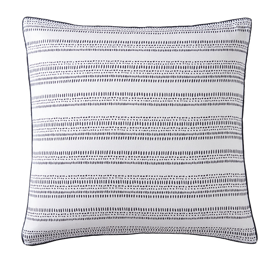 Ebony European Pillowcase Black
