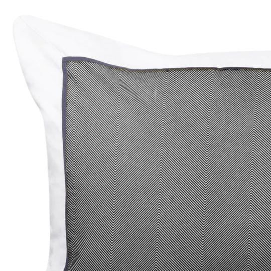 Essex 30x60cm Filled Cushion Charcoal