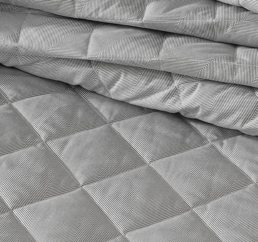 Essex Bedspread Range Pewter 