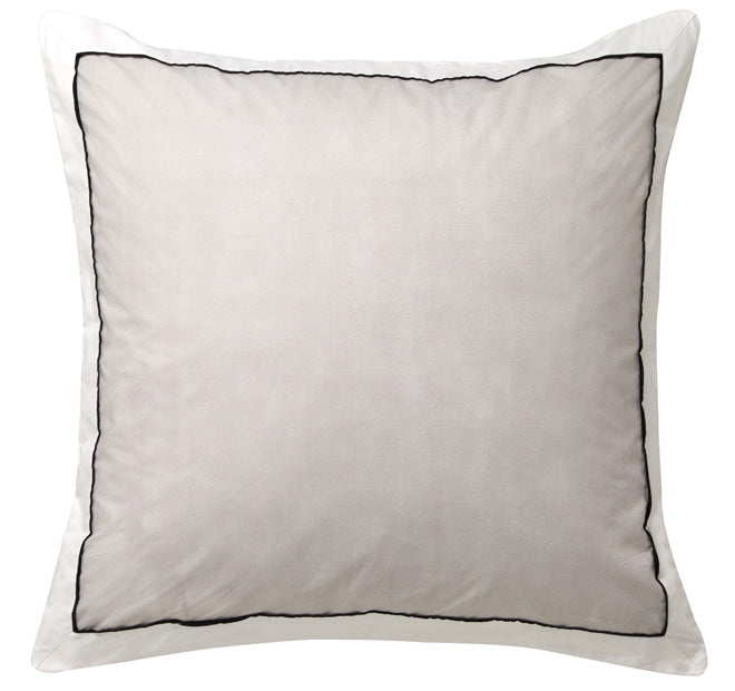 Essex European Pillowcase Stone