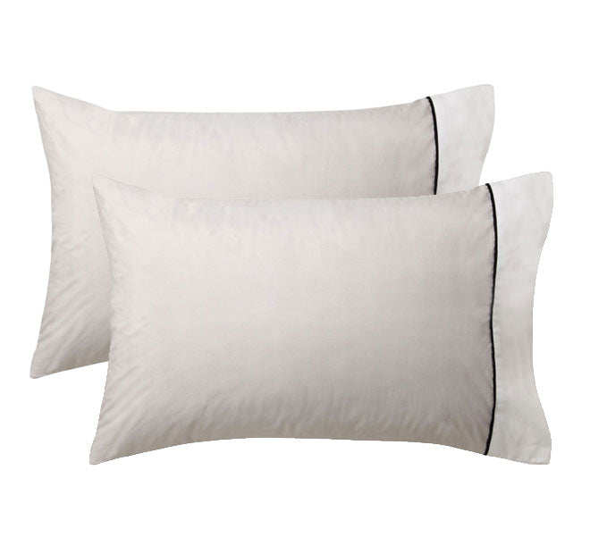 Essex Standard Pillowcase Pair Stone