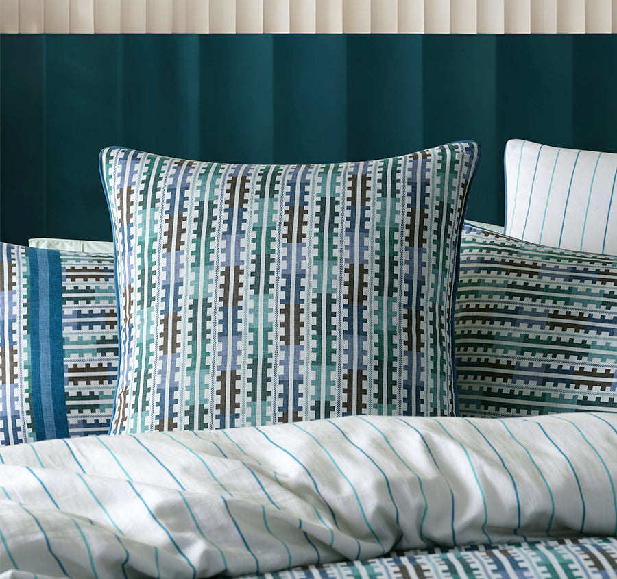 Griffin European Pillowcase Teal