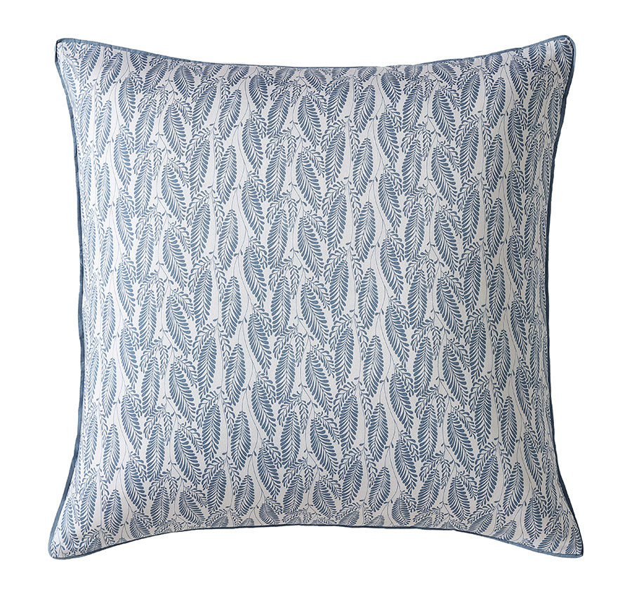 Gypsy Garden European Pillowcase Blue