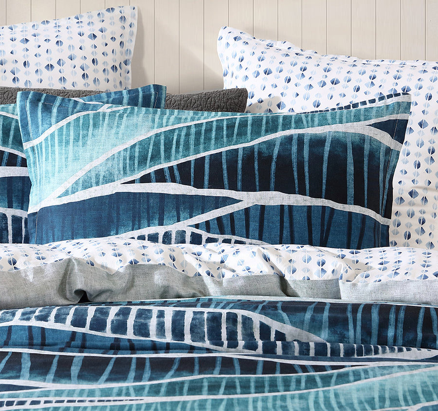 Harbor Quilt Cover Set Range Denim