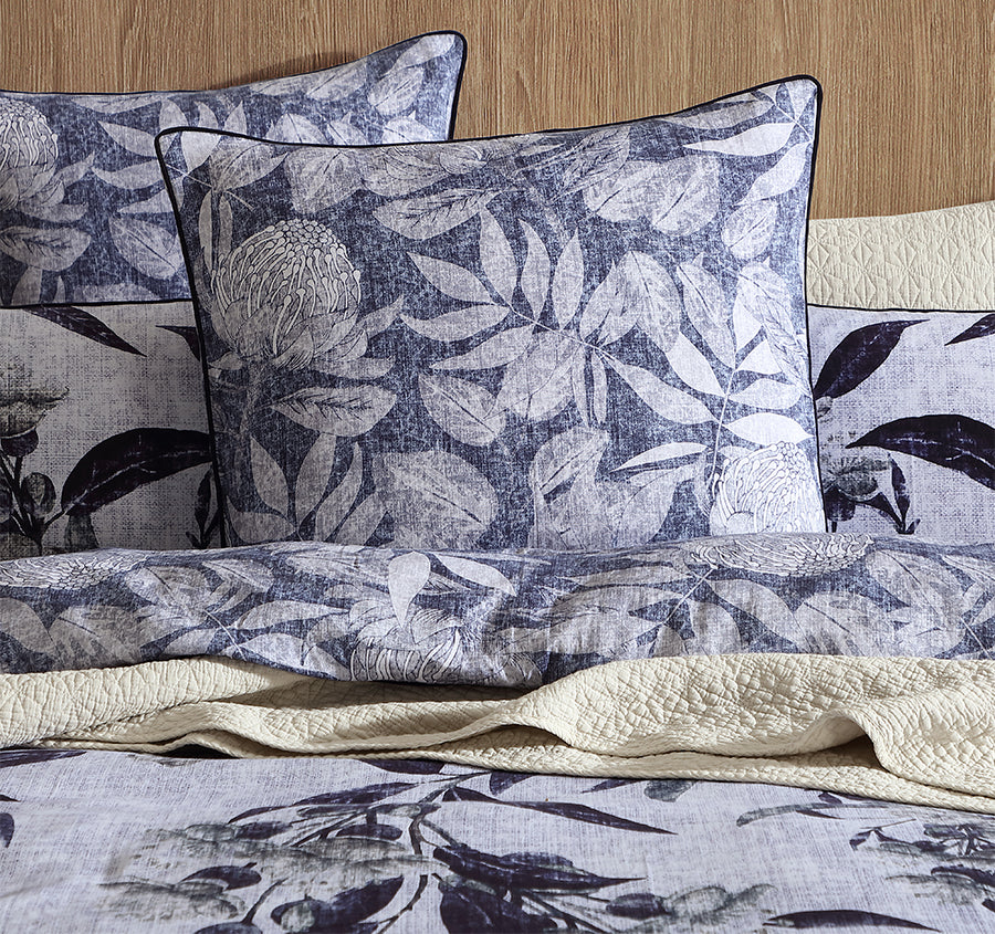 Hastings European Pillowcase Blue