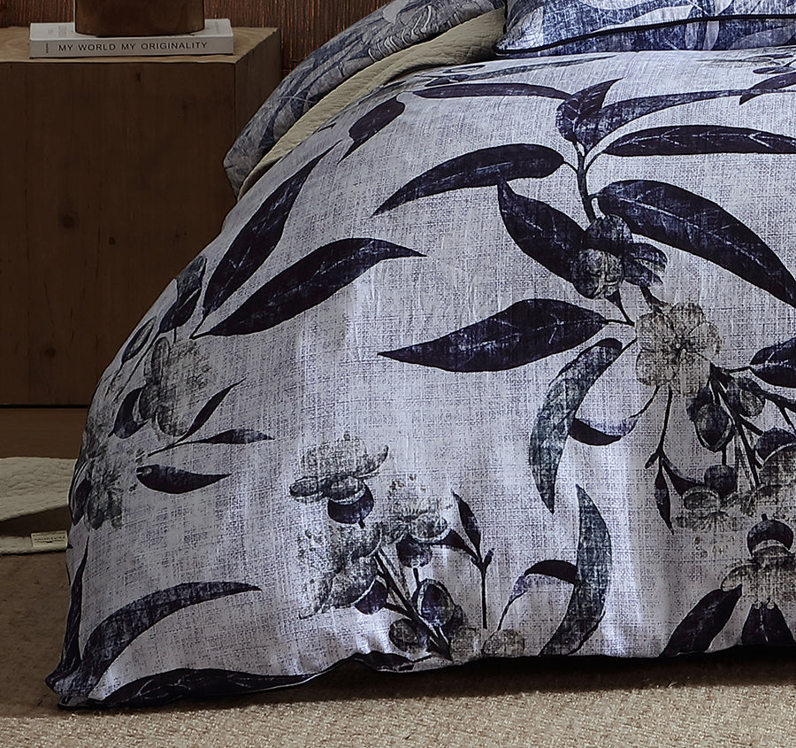 Hastings Quilt Cover Set Range Blue