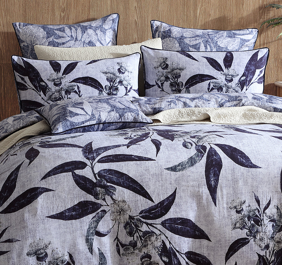 Hastings Quilt Cover Set Range Blue