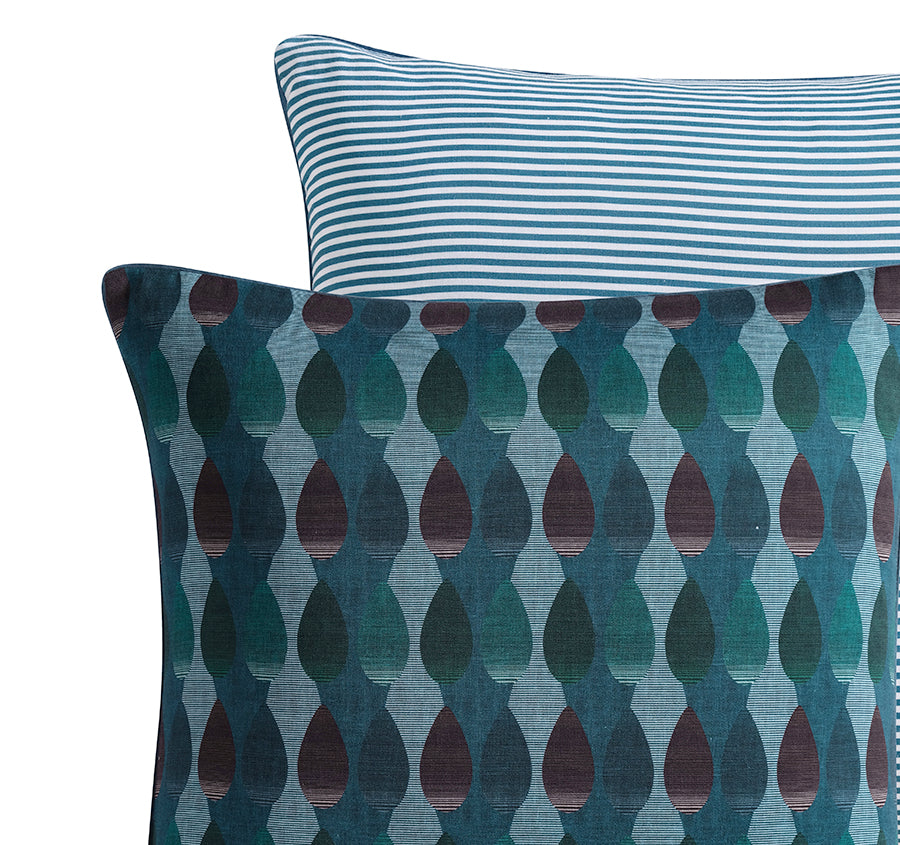Hudson European Pillowcase Teal