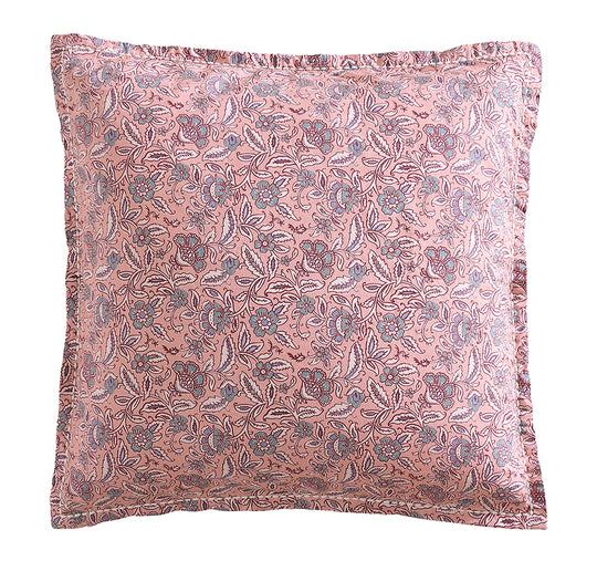 Jessa European Pillowcase Blush