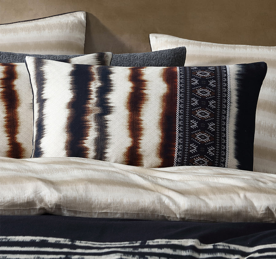 Kabelo Quilt Cover Set Range Black