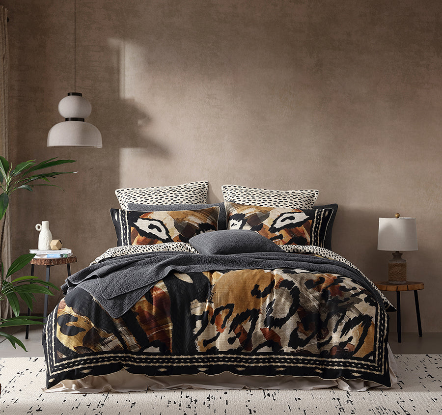 Kasi Quilt Cover Set Range Linen