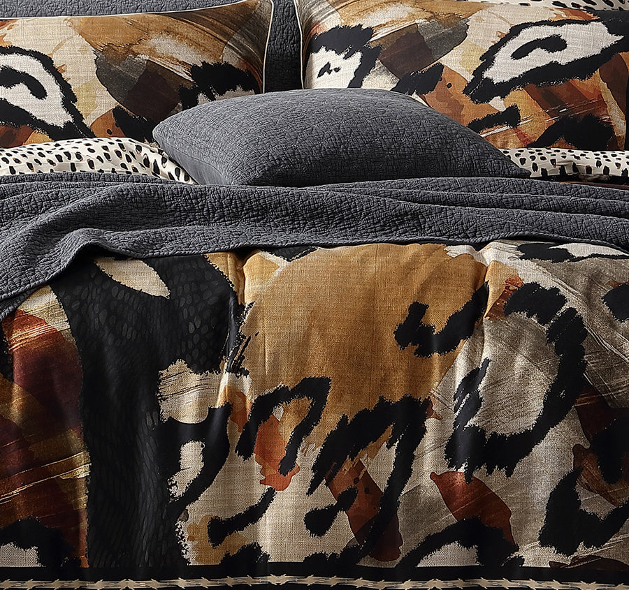 Kasi Quilt Cover Set Range Linen