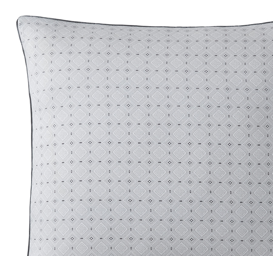 Kori European Pillowcase Charcoal