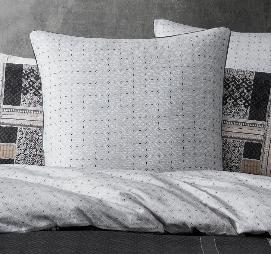 Kori European Pillowcase Charcoal