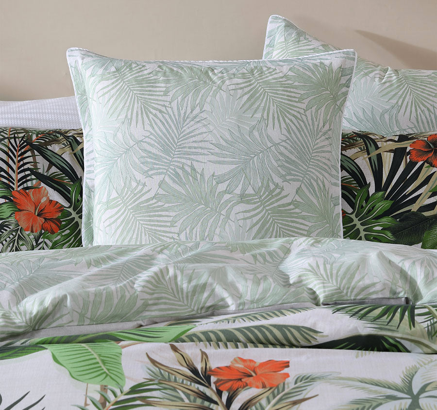 Lanai Palm European Pillowcase