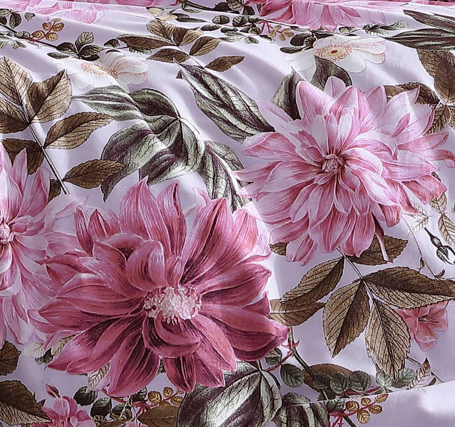 Maeve Quilt Cover Set Range Lilac