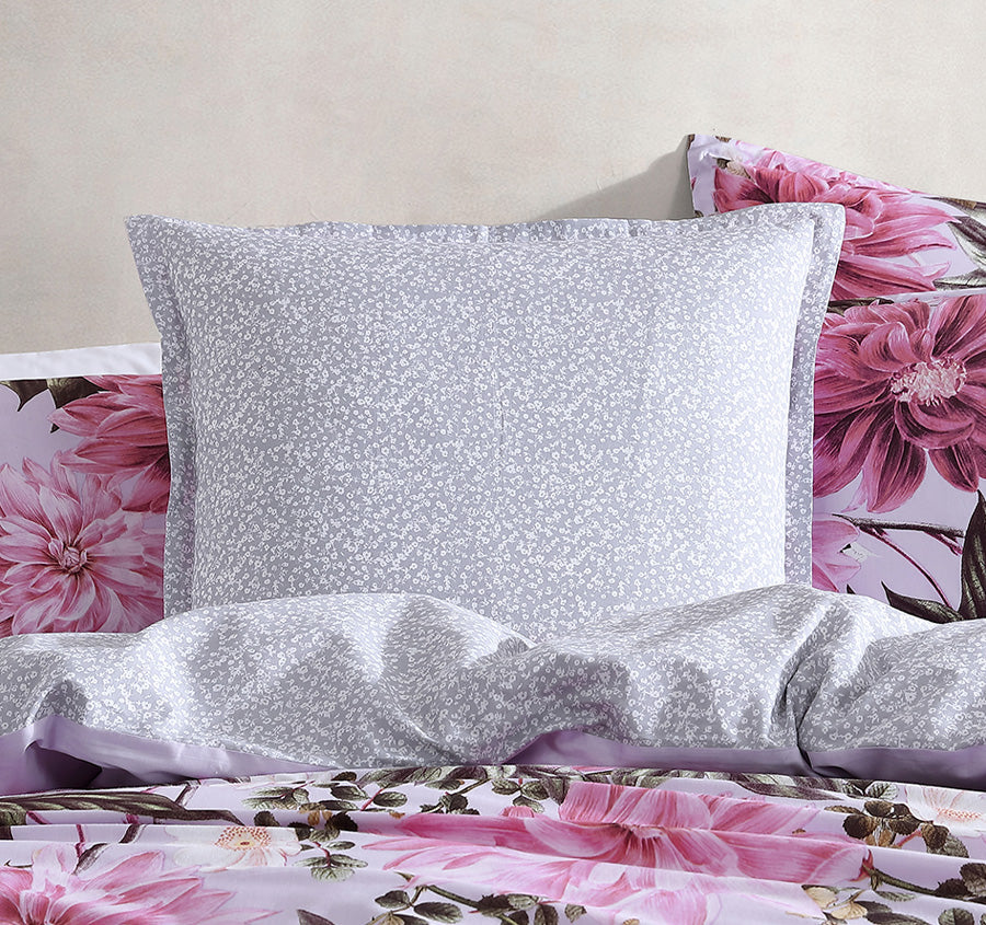 Maeve Quilt Cover Set Range Lilac