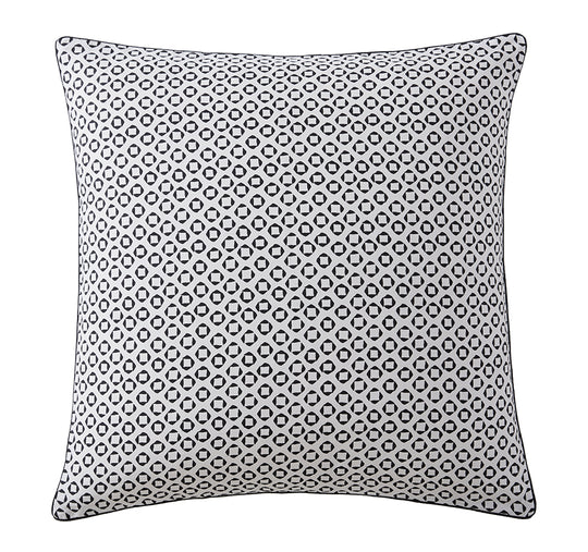 Noir Nights European Pillowcase Black