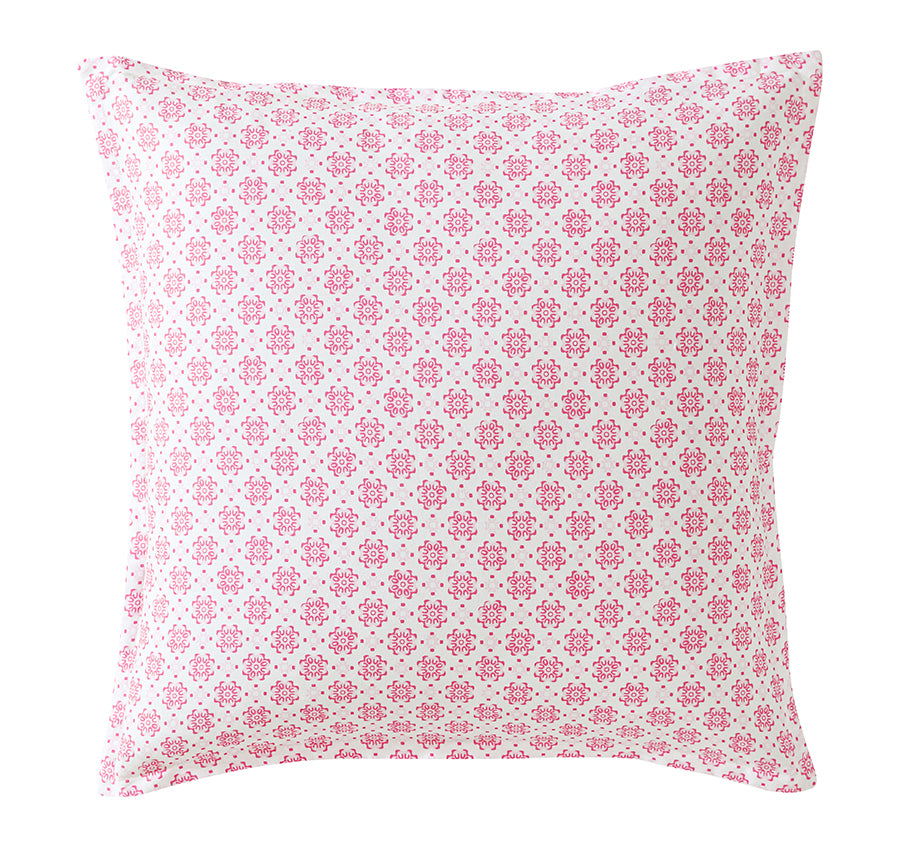 Oleander European Pillowcase Pink
