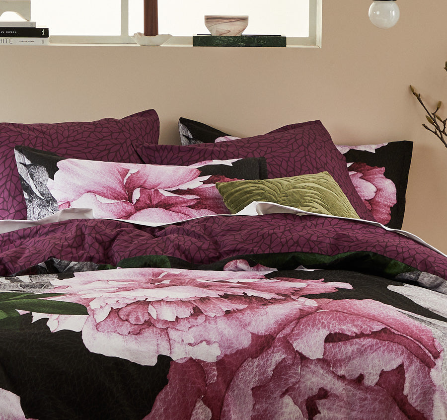 Pipa Quilt Cover Set Range Rose