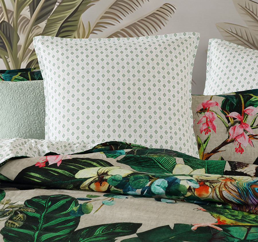 Piper European Pillowcase Forest