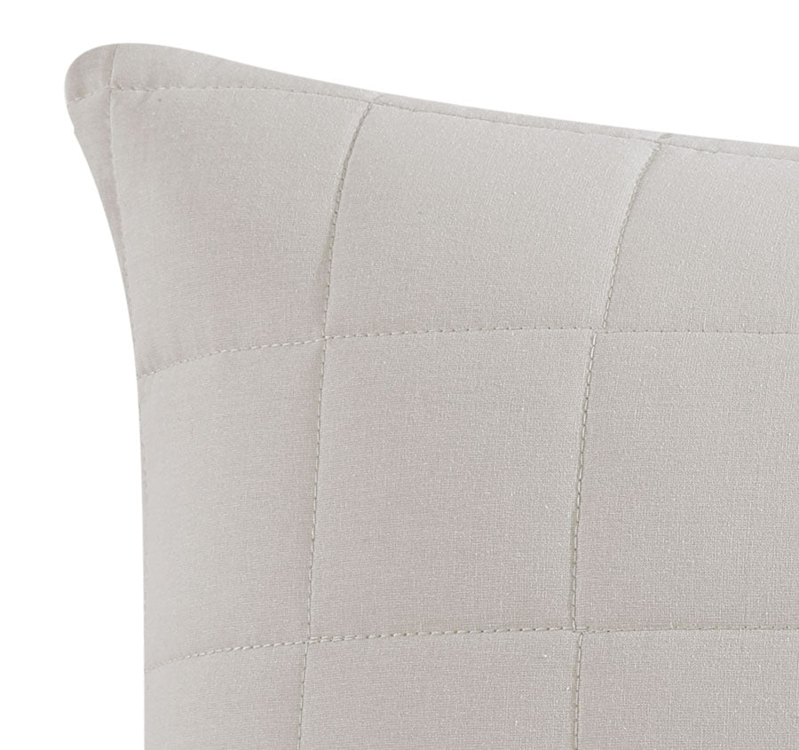 Rhodes 30x50cm Filled Cushion Silver
