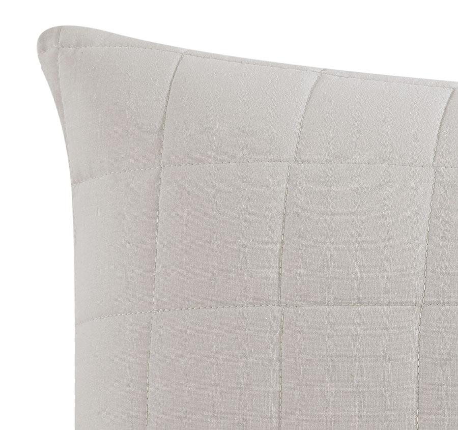 Rhodes Standard Pillowsham Silver