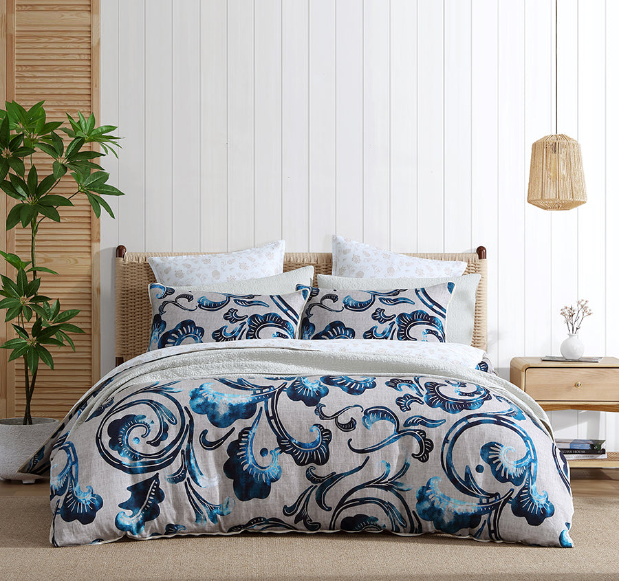 Sardinia Coast Quilt Cover Set Range Oatmeal