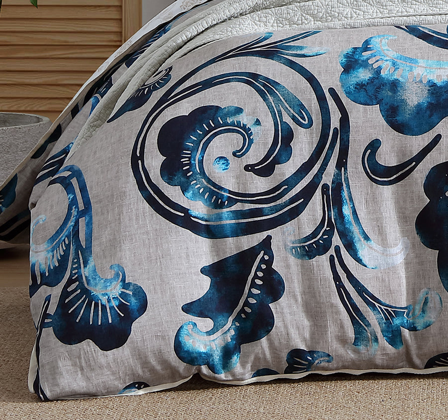 Sardinia Coast Quilt Cover Set Range Oatmeal