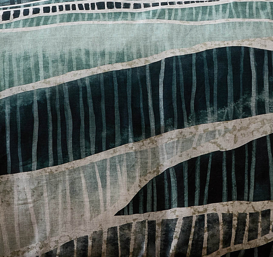 Seahaven Quilt Cover Set Range Teal