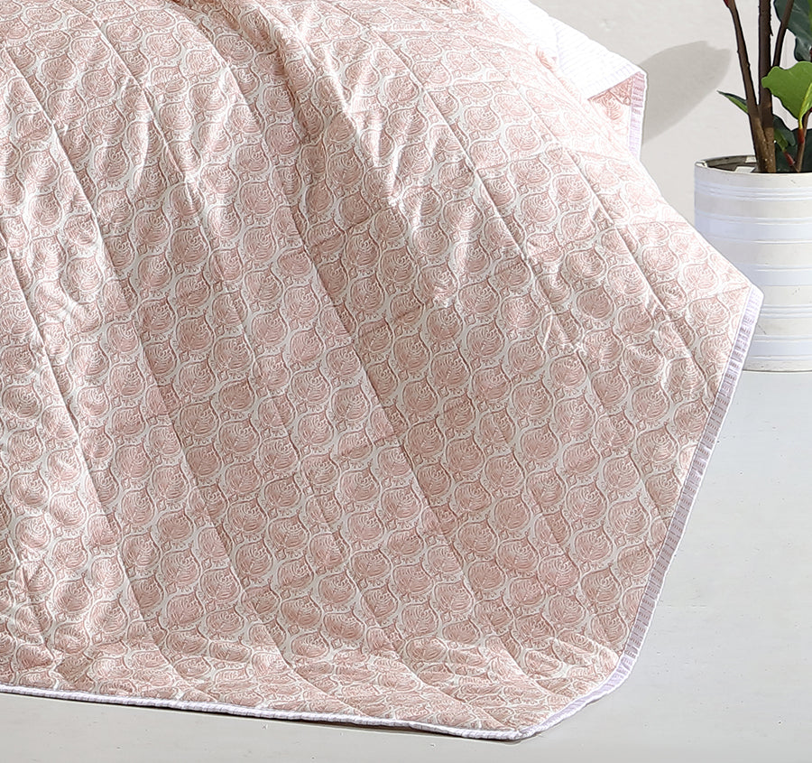 Shelby Coverlet Set Range Rose