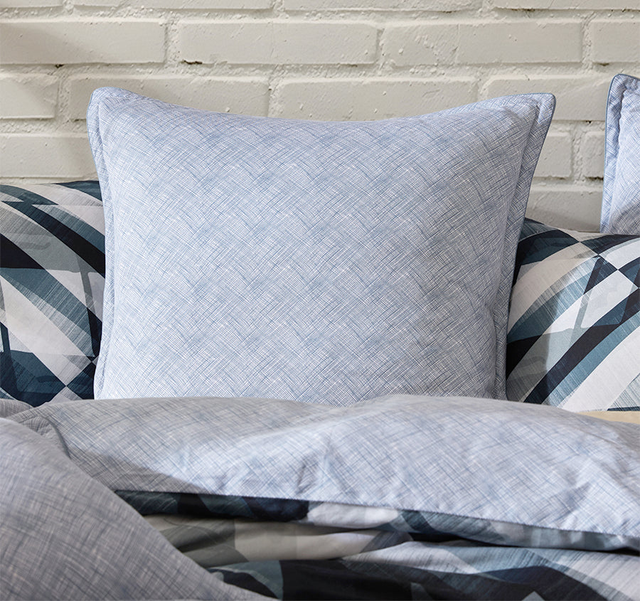 Soren European Pillowcase Ink