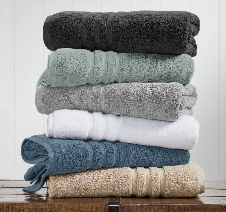 Super Duet 6 Piece 575GSM Cotton Towel Set Charcoal