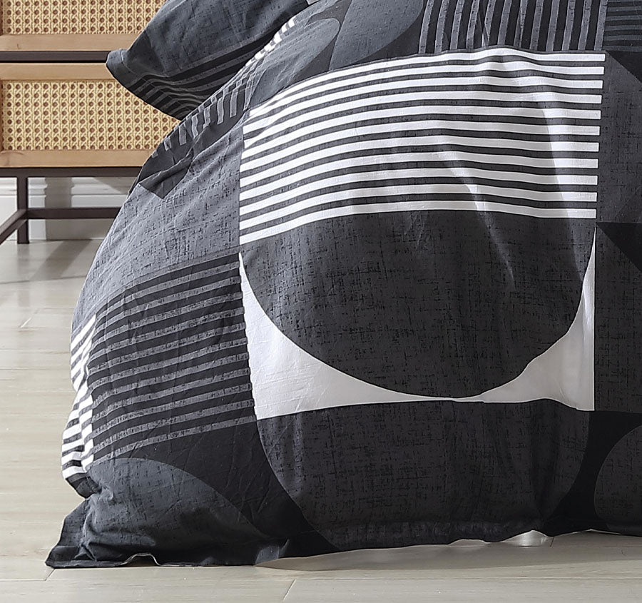 Taj Quilt Cover Set Range Black
