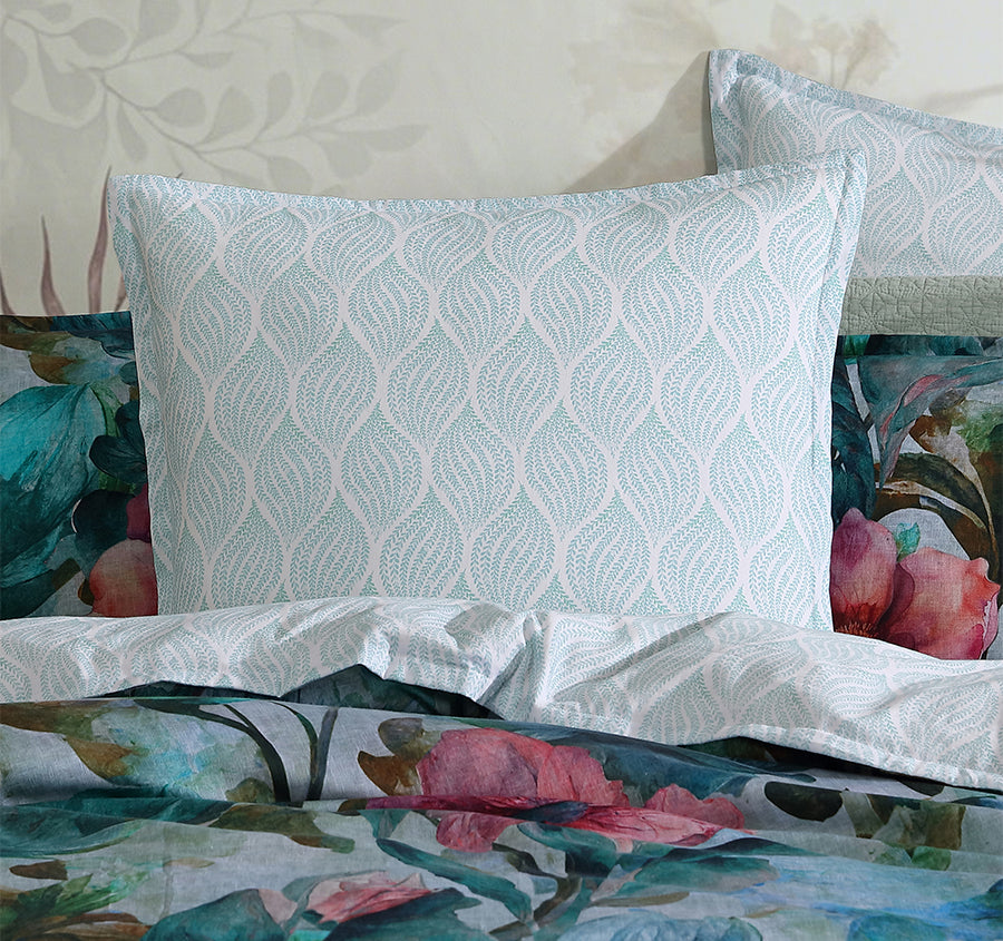 Valentine Quilt Cover Set Range Teal
