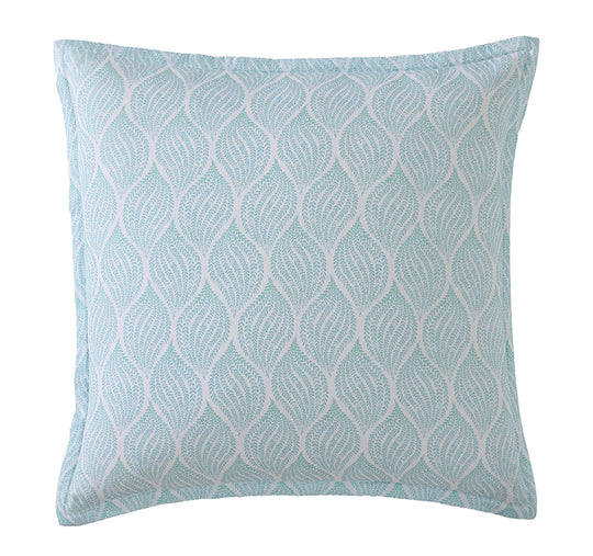 Valentine European Pillowcase Teal