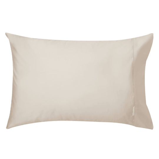 250THC Poly Cotton Percale Standard Pillowcase Pair Linen