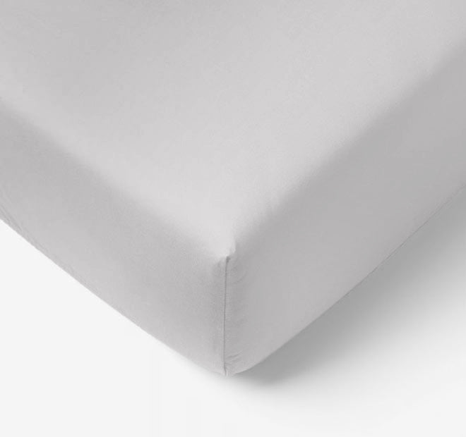 400THC Egyptian Luxury Mega Fitted Sheet Range Silver