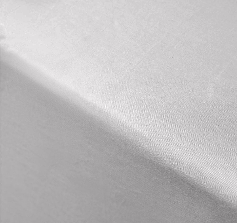 400THC Egyptian Luxury Mega Fitted Sheet Range Silver