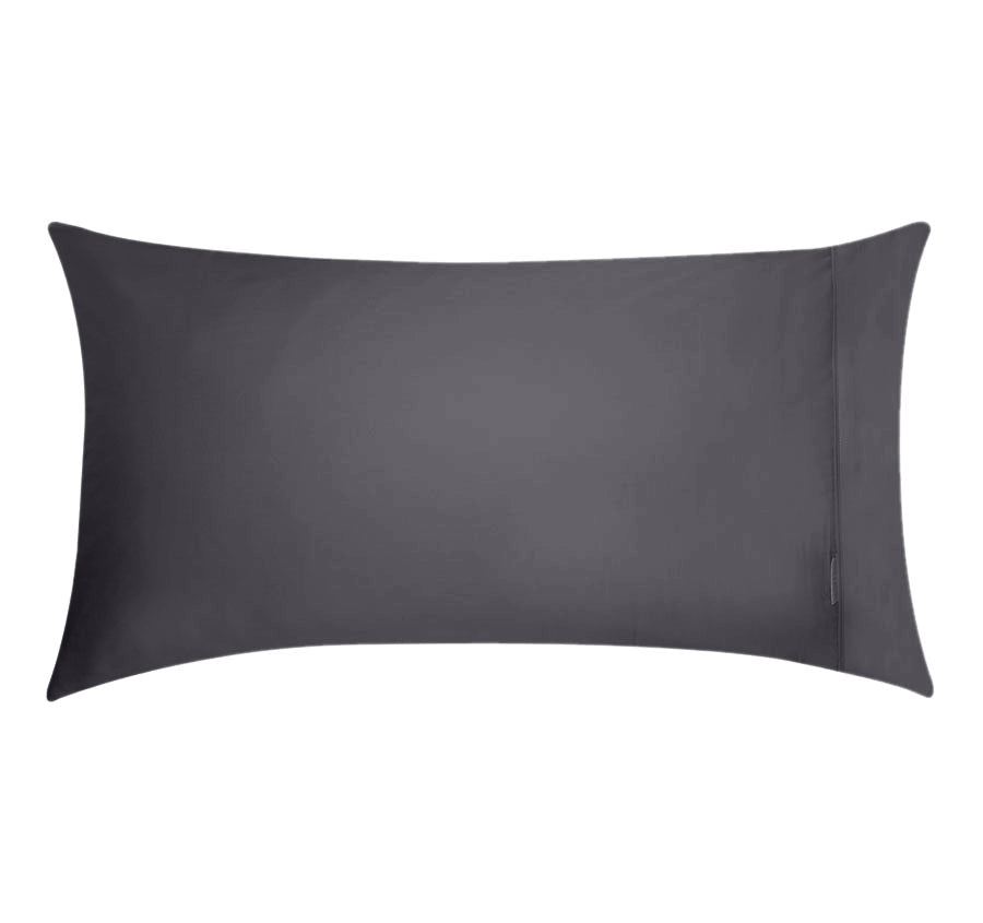 400THC Egyptian Luxury King Pillowcase Pair Granite