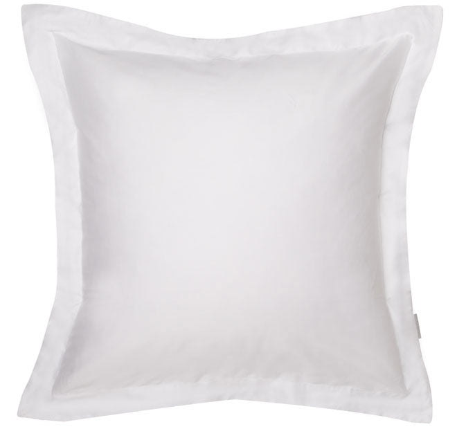 Hotel Grande 400THC Egyptian Cotton Sateen European Pillowcase White