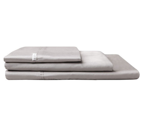 Hotel Grande 400THC Egyptian Cotton Sateen Mega Sheet Set Range Pewter