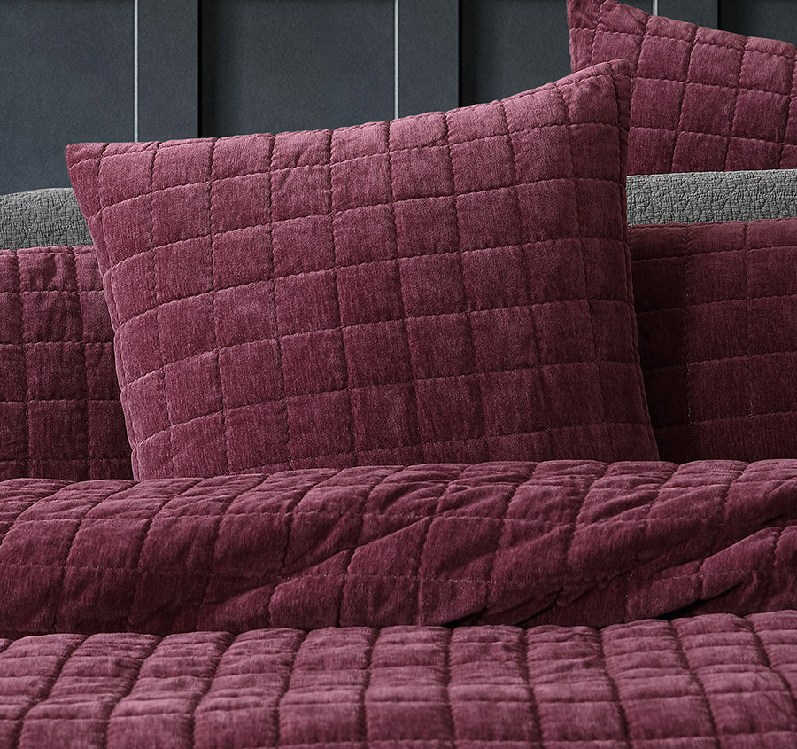 Apollo European Pillowcase Plum