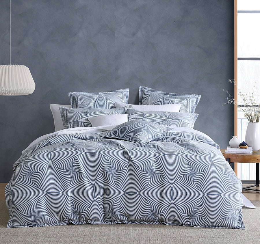 Arlo Quilt Cover Set Range Slate