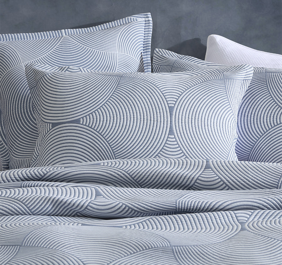 Arlo Quilt Cover Set Range Slate