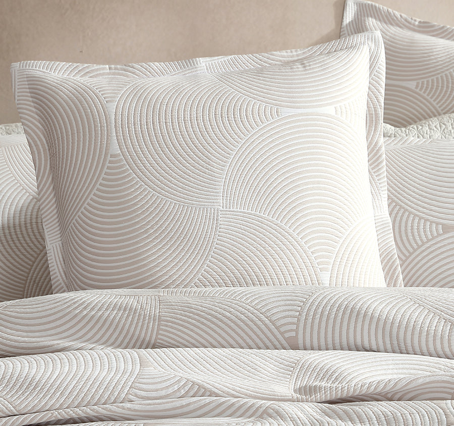 Arlo European Pillowcase Stone