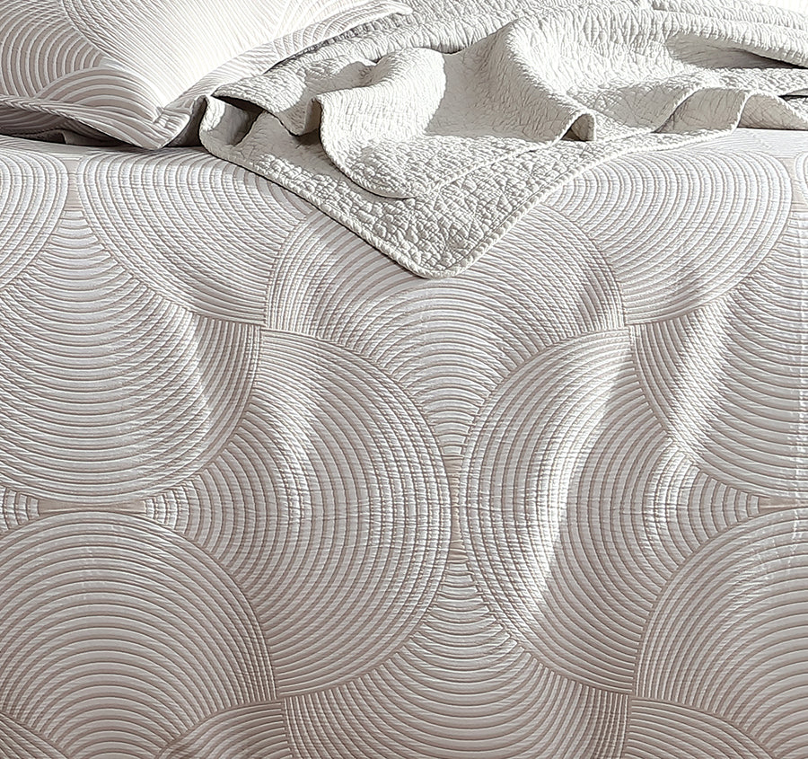 Arlo Quilt Cover Set Range Stone