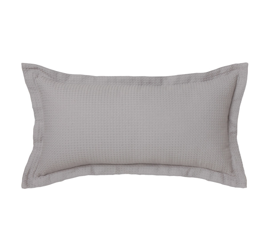 Ascot 30x60cm Filled Cushion Pewter